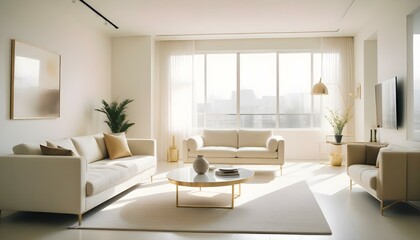 Photo interior modern design room 3d illustration