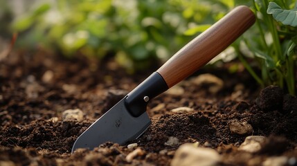 A horihori gardening tool can be used to help weeding cutting roots transplanting removing plants sod cutting and splitting perennials Its extremely handy and multipurpose : Generative AI