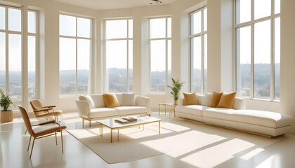Photo interior modern design room 3d illustration