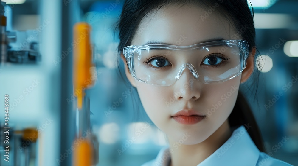 Poster asian female engineers bring a unique perspective to industrial design and engineering blending crea