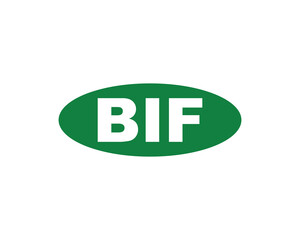 BIF logo design vector template. BIF