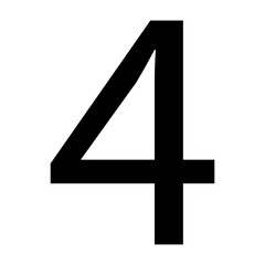 Fototapeta premium Pi Day Icon Silhouette. Isolated Vector Black Silhouette in Flat Style.