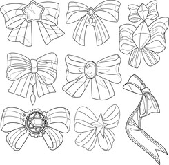 set of bows design