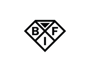 BIF logo design vector template. BIF