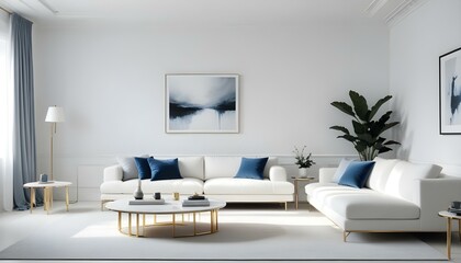 Photo interior modern design room 3d illustration