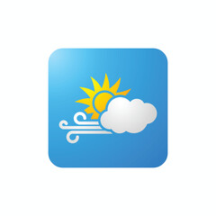 Weather Widget Icon Graphic Design