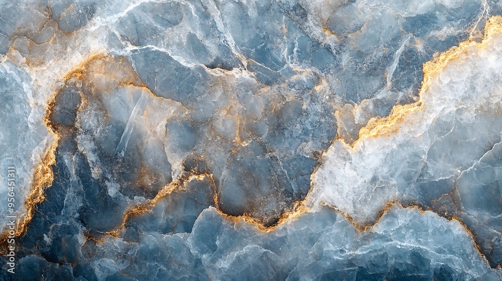 Aufkleber Natural marble texture and background with high resolution : Generative AI