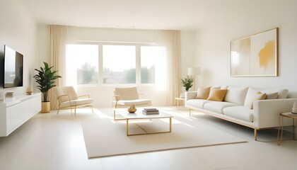 Photo interior modern design room 3d illustration
