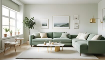 Photo interior modern design room 3d illustration