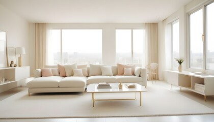 Photo interior modern design room 3d illustration