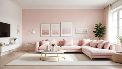 Photo interior modern design room 3d illustration