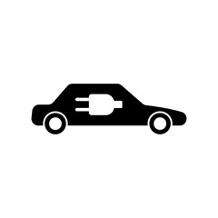 Electric car icon