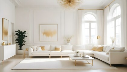 Photo interior modern design room 3d illustration