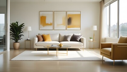 Photo interior modern design room 3d illustration
