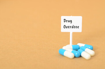 The image serves as a stark reminder of the dangers of drug abuse overdose and the potential for...