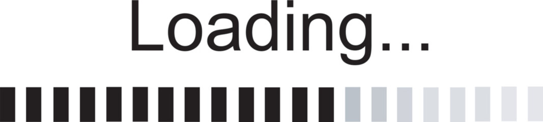   loading status bar, load indicator. downdoad progress,
 
