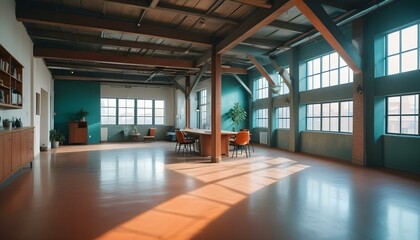 Photo interior modern design room 3d illustration