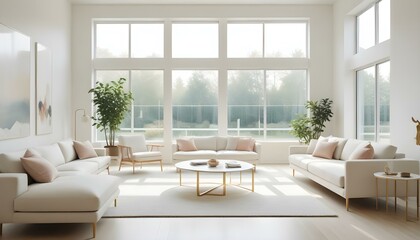 Photo interior modern design room 3d illustration