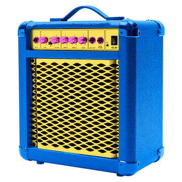 recommend clip art: Blue portable speaker png sticker, digital device, transparent background