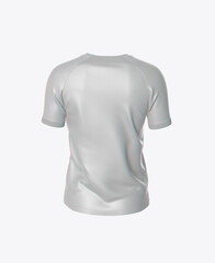 Soccer Men s Sports T-shirt Mockup. 3D Model