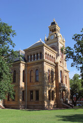 Historic Llano County Courthouse Located in Downtown Llano TX