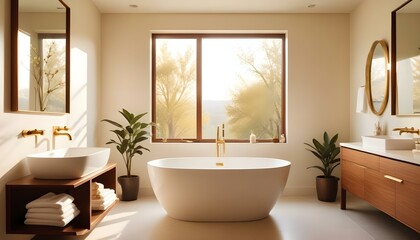 Photo interior modern design room 3d illustration