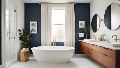 Photo interior modern design room 3d illustration