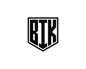 BIK logo design vector template. BIK