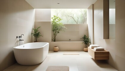 Photo interior modern design room 3d illustration