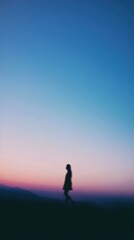 Fototapeta premium Abstract color gradient background with soft blur and smooth texture