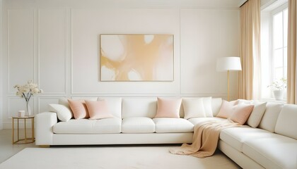 Photo interior modern design room 3d illustration