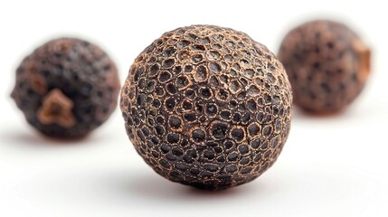 Close-up of Black Peppercorns
