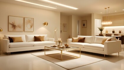 Photo interior modern design room 3d illustration