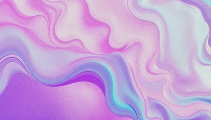 Obraz premium abstract purple and blue holo background with grainy noise effect abstract fluid shapes against a light background