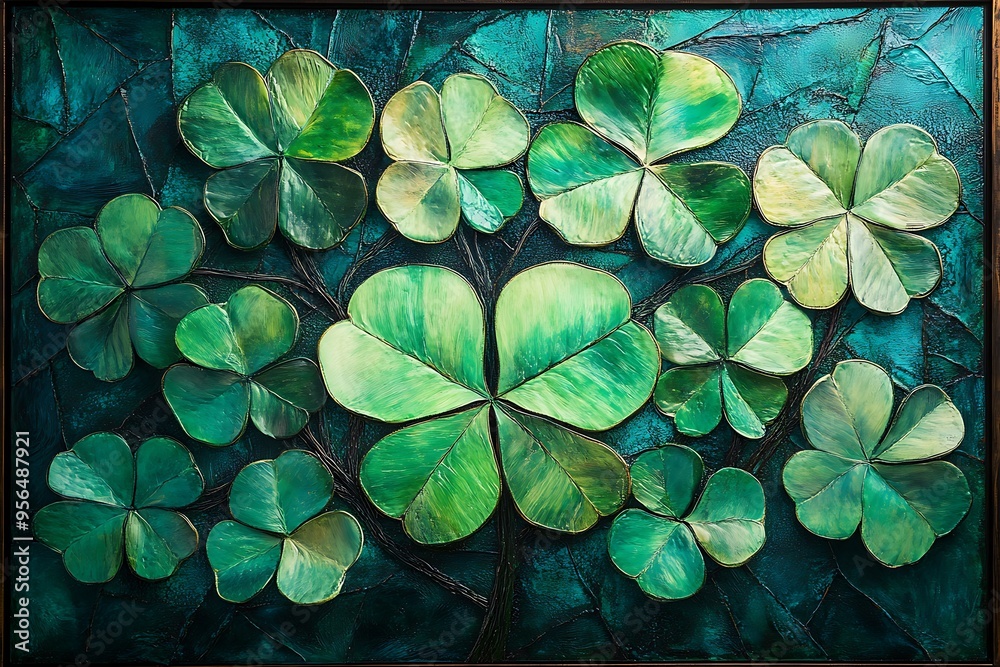 Canvas Prints st patrick day background