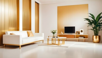 Photo interior modern design room 3d illustration
