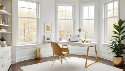 Photo interior modern design room 3d illustration