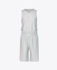 Basketball Kit Mockup. 3D Model