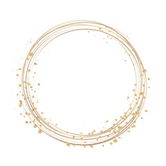 Luxury png frame, transparent background