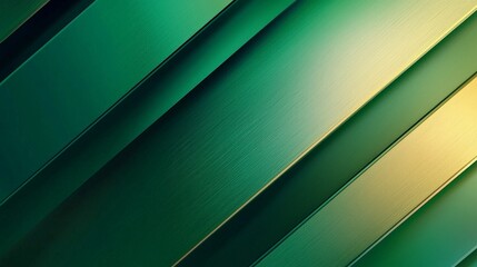 Obraz premium A green gradient with a metallic sheen, giving a sleek and modern feel
