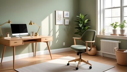 Photo interior modern design room 3d illustration