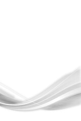 Gray curve frame template design element