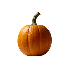 A pumpkin Isolated on a transparent background. Ai generative
