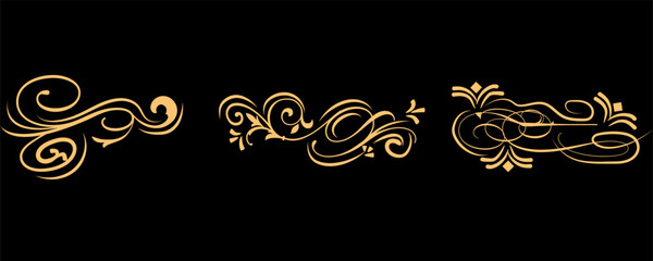 calligraphic design elements and Calligraphic ornament.