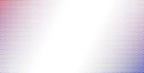Halftone colorful dotted background. Abstract vector gradient dotted textured corners