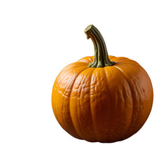 A pumpkin Isolated on a transparent background. Ai generative