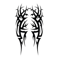Tattoo designs. Tattoo tribal vector designs. Art tribal tattoo.