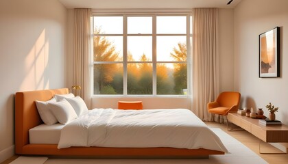 Photo interior modern design room 3d illustration