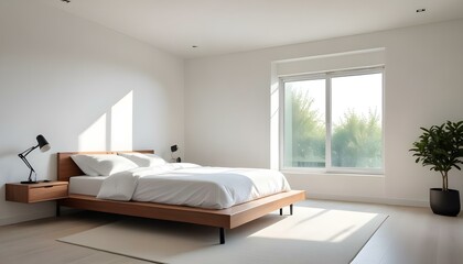 Photo interior modern design room 3d illustration