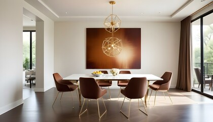 Photo interior modern design room 3d illustration